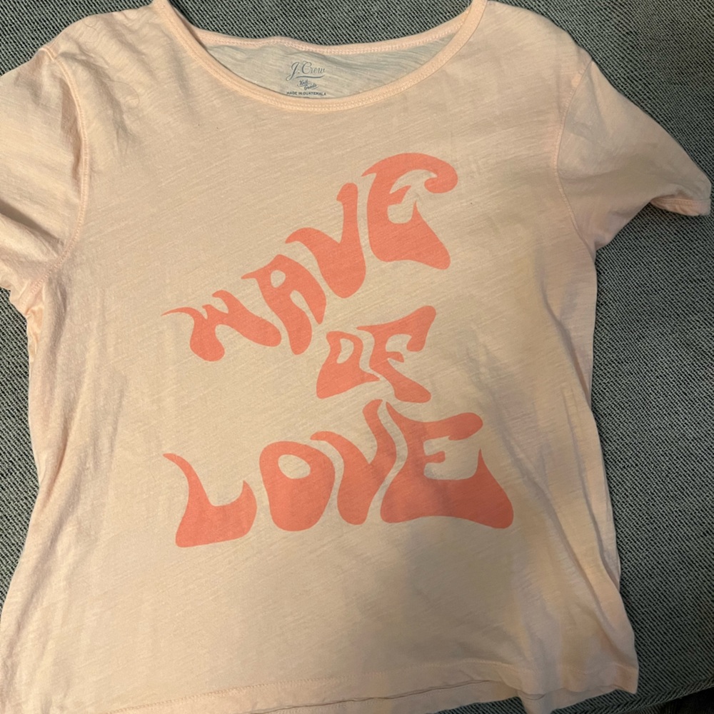 J crew wave of love tshirt